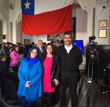Representantes Agal en ceremonia